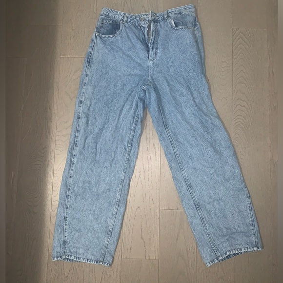 Denim jeans, ample/baggy, used once. - Picture 2 of 4